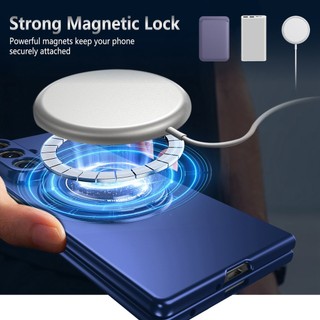 360° Ốp điện thoại có thể xoay được cho Samsung Z Fold 7 6 5 4 3 Khóa từ tính chắc chắn Vỏ bảo vệ chống sốc