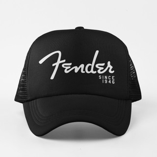 Fender 2026 Đàn Guitar Thời Trang Trucker Cap Topi Dây Đeo Có Thể Điều Chỉnh