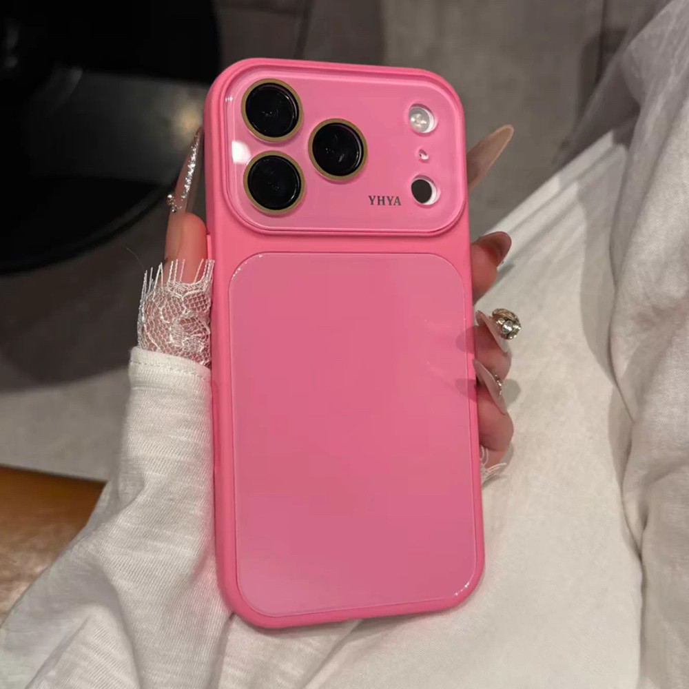 Ốp điện thoại Acrylic thủy tinh 17 Series tức thì cho iPhone 17 Pro Max 16 15 14 13 12 Vỏ bảo vệ chống sốc