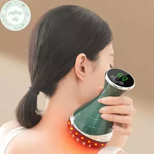 PUSKY Điện Kinh Tuyến Bàn Chải Chống Cellulite Gua Sha Máy Mát Xa Toàn Thân Vibrate Microcurrent Hotpress Cạo Lymphatic Thoát Nước Chăm Sóc VN