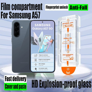 1- 2 Miếng Dán Đơn Giản HD Kính Cường Lực Bảo Vệ Màn Hình Cho Samsung Galaxy A57 A37 A16 A36 A56 A17 A07 A06 A55 A35 5G 4G Bảo Vệ Flim