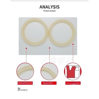 Phốt dầu NOK cho trục thanh piston IDI, vòng niêm phong áp suất cao IDI 55 * 65 * 8 IDI 55 * 70 * 9 IDI 55 * 70 * 10 IDI 55 * 71 * 10 IDI 55 * 71 * 12 IDI 55 * 75 * 12