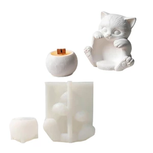 SA Chi Tiết Silicon Mèo Giá Đỡ Khuôn Kết Cấu Silicon Cho Nhựa Dính Sáng Tạo Thích Hợp Cho Gia Đình Và Phòng Thu Sử Dụng