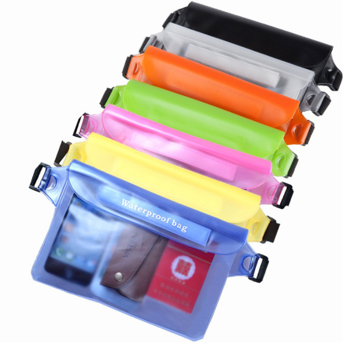 Túi Bảo Quản Điện Thoại Chống Thấm Nước, PVC Ba Lớp, Phù Hợp Lễ Hội Và Bơi Lội