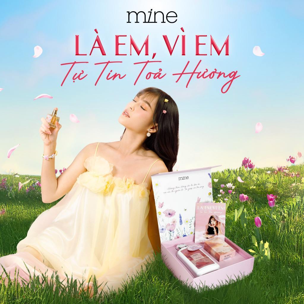 [FULL BOX] Quà Tặng Sinh Nhật Tặng Bạn Gái Gồm Nước Hoa Mine 30ML + Sữa Tắm Quà Tặng Người Yêu