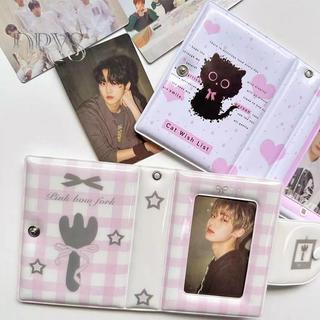 (TFT) Album Ảnh 3 Inch 32 Nhà Thơ Nĩa Bla Mèo Phong Cách ID Kpop Thần Tượng Thẻ Ảnh Lưu Trữ Thu Thập Sách MỚI
