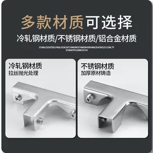 Hợp Kim Nhôm Khóa Kính Góc Phải Cố Định Kính Cố Định Kẹp Một Bộ Bể Cá Chống Cháy Nổ Tuần lộc