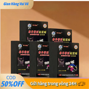 【48h】Bộ bẫy chuột keo dính cao cấp, phương pháp bắt chuột hiệu quả, sạch sẽ và nhân đạo, không gây ô nhiễm môi trường số