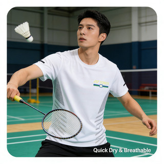 Áo sơ mi cầu lông YONEX thoáng mát, bạc sợi tự nhiên, dành cho cả nam và nữ, phù hợp tập luyện bóng bàn và bóng chuyền