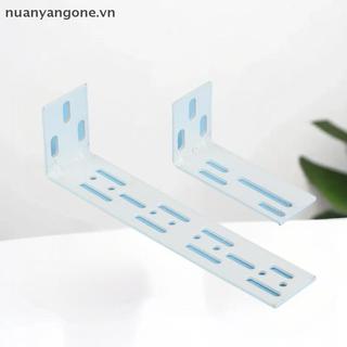 Nuanyangone.vn 1 / 2 Cái Giá Treo Tường Chất Lượng Cao Phụ Kiện Phần Cứng Cho Rèm Điện Tử Đơn / Đôi Đường Sắt Bên Gắn Chân Đế Theo Dõi Cực Mới