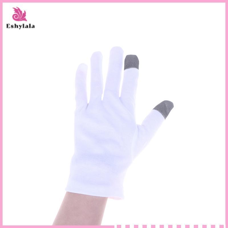 Găng Tay Dưỡng Ẩm Cotton Mềm Cho Bàn Tay Nứt Khô Trước Khi Đi Ngủ Khóa Tẩy Tế Bào Chết [MỚI]