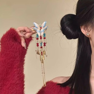 Miếng kẹp tóc tua bướm cao cấp - Phụ kiện tóc sang trọng