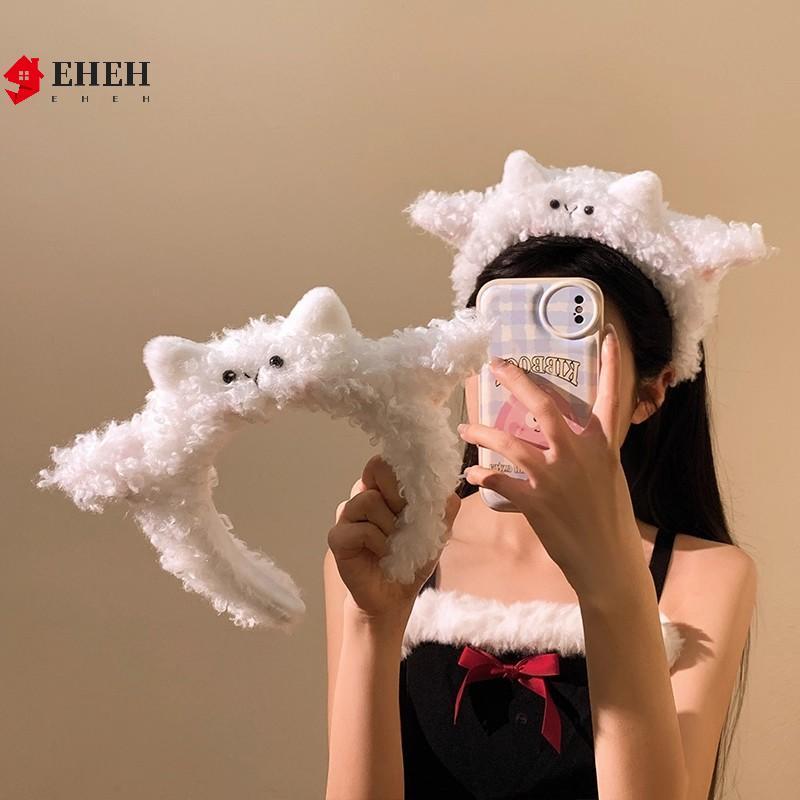 Mũ đội đầu cosplay phong cách phim hoạt hình cừu dễ thương, phù hợp lễ hội sinh nhật