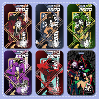 The Freak Circus Card Cover Anime Móc Khóa Pierrot Harlequin Nam Móc Chìa Khóa Cho Nữ Hoạt Hình Hình Acrylic Móc Khóa Mặt Dây Chuyền Quà Tặng