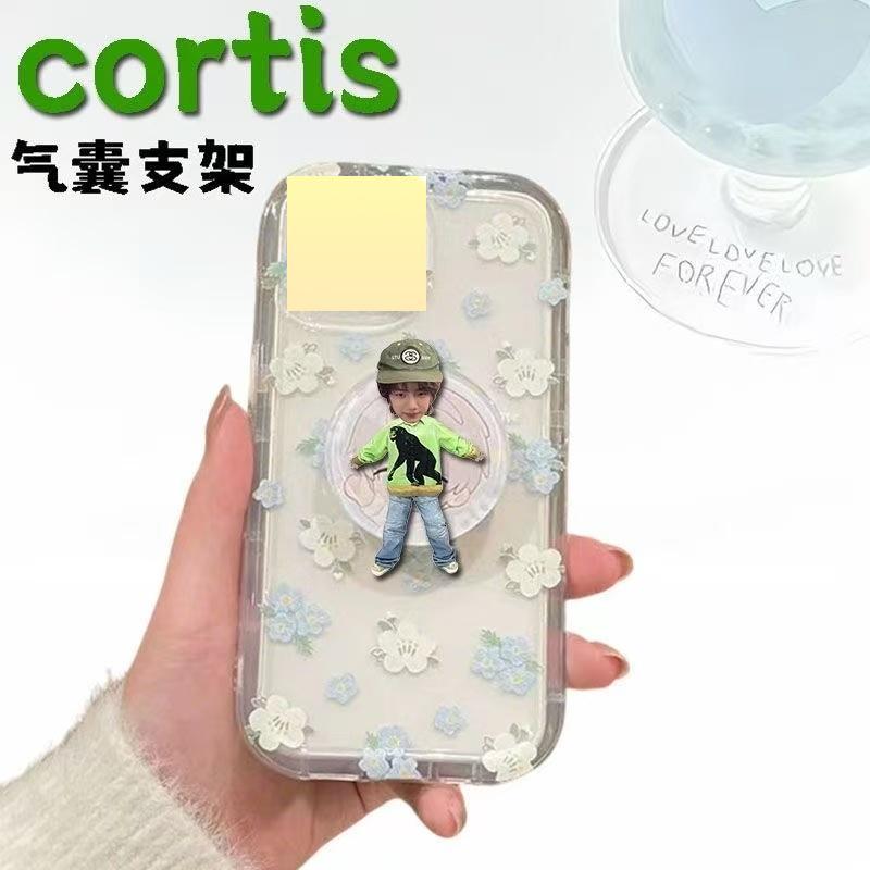 Giá đỡ điện thoại CORTIS kiểu dáng Martin Zhaoyan, acrylic, có thể kéo giãn