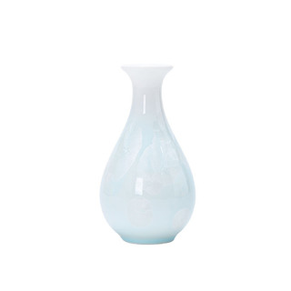Gốm Sứ Sang Trọng Pha Lê Men Gốm Nhỏ Bình Hoa Mini Sắp Xếp Hoa Mô Phỏng Hoa Phòng Khách Để Bàn Trang Trí Trung Quốc CZBQ
