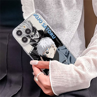 Ốp Điện Thoại Anime Jujutsu Kaisen Cho OPPO A3 A5 A6 Pro A6X A60 A3S A37 A78 A79 A98 A3X A12 A7 A9 A17 A35 A15 A15S A16S A38 A18 Chống Sốc Gojo Satoru Itadori Yuji Cover