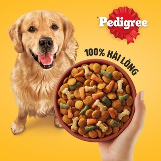 Thức Ăn Cho Chó Hạt Pedigree 1.3kg và 1.5kg vị Bò/ Gà Rau Củ - Gà Trứng Sữa