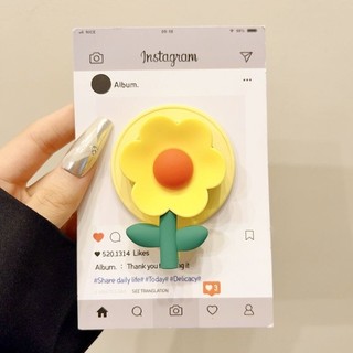 Ins Style Sáng Tạo Dễ Thương Hoa Tulip Hồng Từ Giá Đỡ Điện Thoại Siêu Mạnh Hấp Phụ Có Thể Thu Vào Túi Khí Đứng Từ Tính Tương Thích Cho Bé Gái