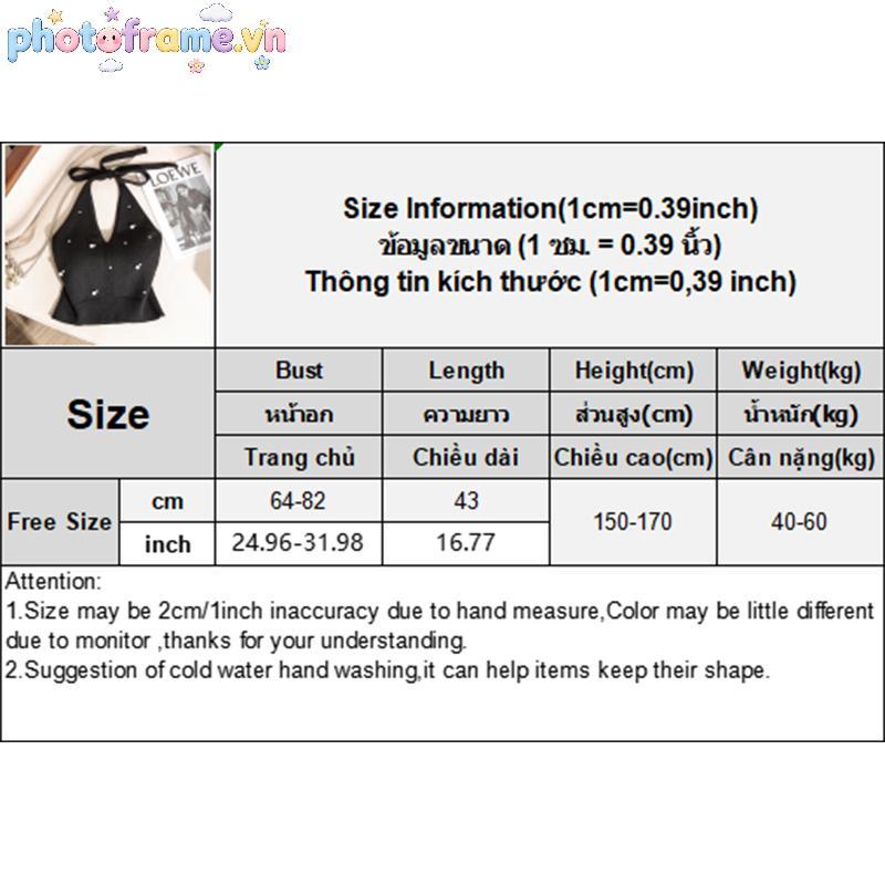 Khung Ảnh Đính Hạt với Dây Thắt Nút - Thiết kế cho Vest Nữ