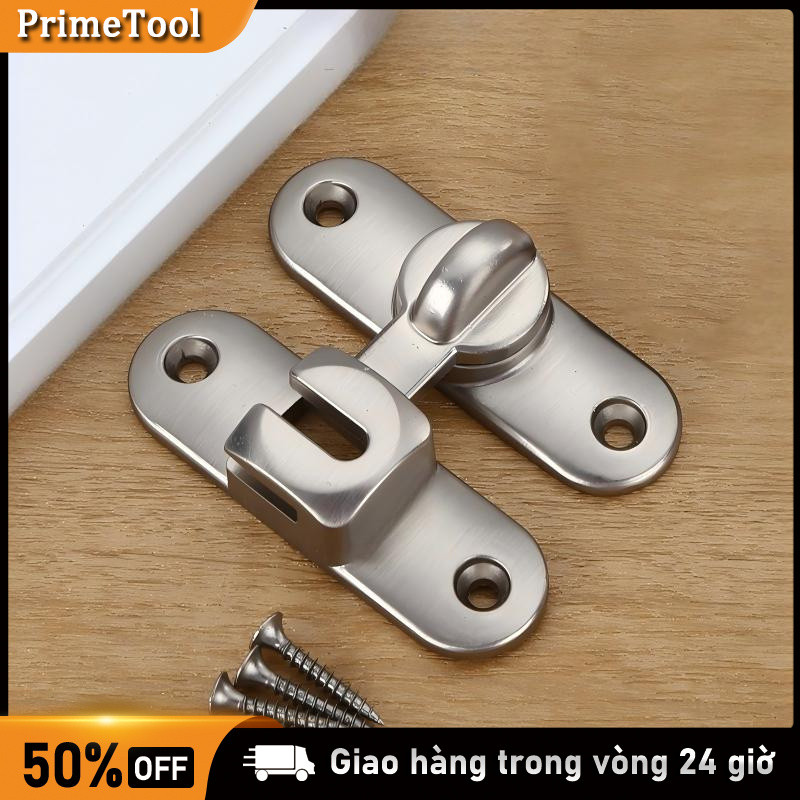 Khóa cửa lùa góc 90°180° chống trộm Chốt khóa cửa / Khóa cửa lùa (trượt)，Khóa cửa lật， Lắp góc linh hoạt