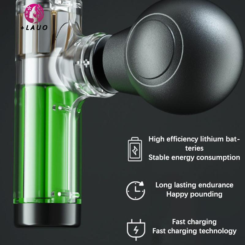 Springevenstar Mini Massage Mô Sâu Mạnh Mẽ Bộ Gõ Cơ Mát Xa Hiệp Định Thể Thao Cầm Tay Máy Mát Xa Cho Cơ Bắp Ne Ba Cánh Tay Springevenstar