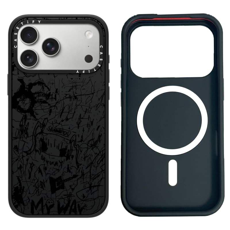 CASECASE X Đen My Way Case Màu Trắng Camera Ring Edition Matte Đen Cứng Hút Từ Tính Tác Động Dành Cho Apple IPhone 13 14 15 16 17 Pro Max Air Plus Có Hộp