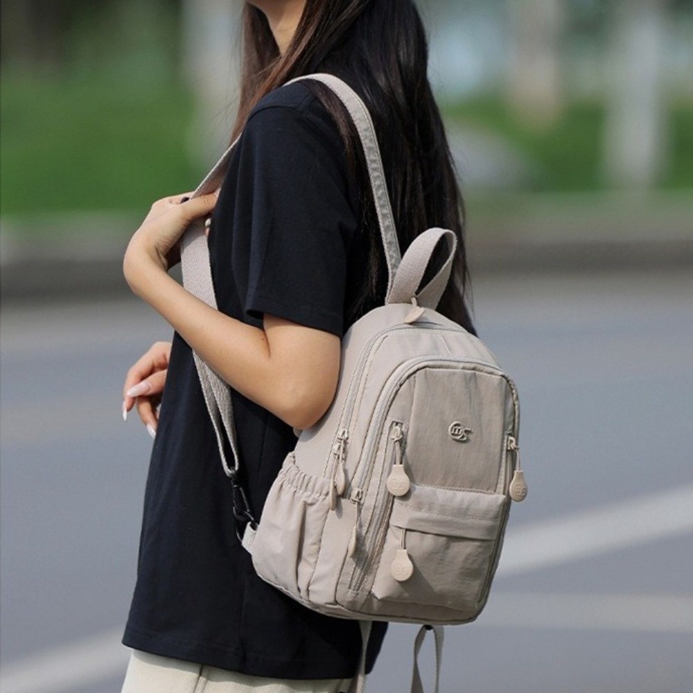 Ba lô nhỏ HOBBYIN, Túi đeo vai phù hợp với trọng lượng nhẹ, Dây đeo dài nhiều túi Túi xách cảm giác cao cấp dành cho nữ