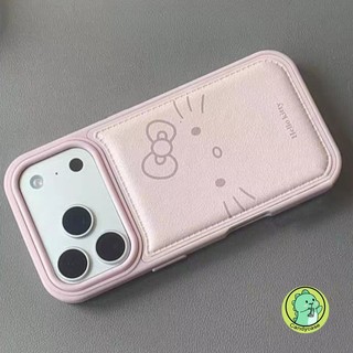 Ốp Điện Thoại Da PU Bulge Cho OPPO Reno 15 14 13 11 9 Pro Find X9 X8 Pro X8S Plus X7 Cover Hoạt Hình Dễ Thương Kitty Cat 3D Vỏ Mềm Chống Sốc