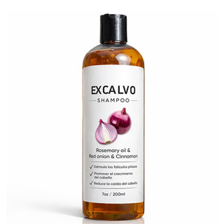 EXCALVO Natureal Organic Onion Scalp Therapy Shampoo with Essential Oil for Aromatherapy