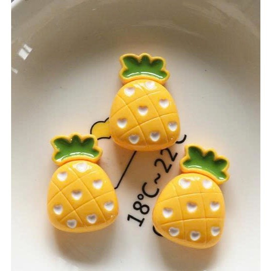 Set charm Kẹo trái cây cute- Set 8 món hoa quả nhiệt đới dễ thương