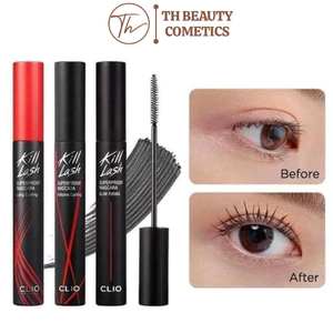 Mascara Clio chuốt mi trang điểm chống nước tiện lợi 7g chính hãng TH beauty cosmetics