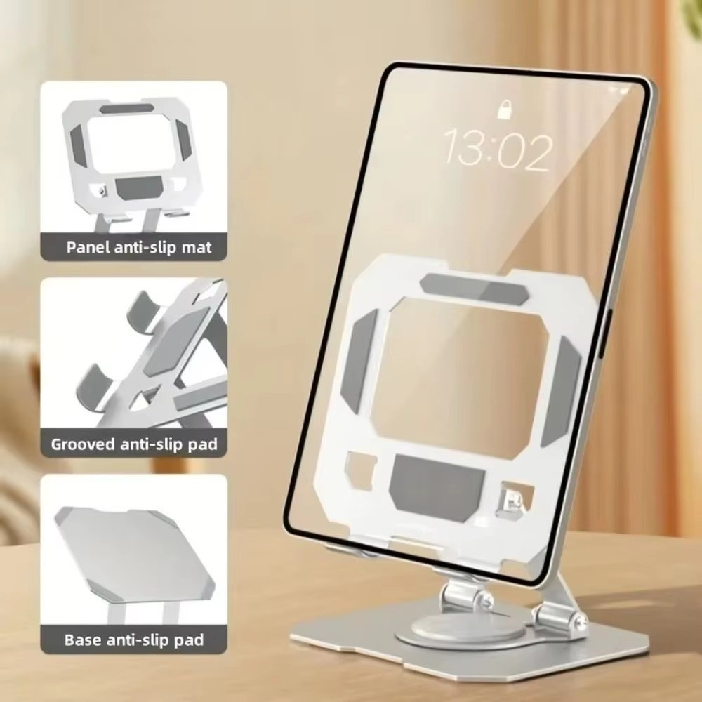 Đế máy tính bảng DONOVANQQ, 360° Xoay Giá đỡ điện thoại di động có thể điều chỉnh, Kệ đựng máy tính xách tay Bền ổn định Chống trượt Điện thoại thông minh Giá đỡ hỗ trợ Đồ dùng văn phòng trường học