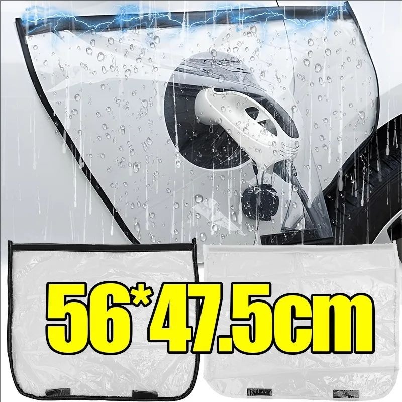 1 / 2 CÁI - Cổng sạc ô tô nam châm Vỏ mưa PVC chống thấm nước Universal Fit | Bảo vệ mọi thời tiết cho xe điện, bảo vệ bộ sạc chống bụi