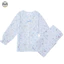 Bộ đồ ngủ cotton nguyên chất dài tay dành cho trẻ nhỏ - quần áo loungewear dễ thương, mềm mại và thoải mái quanh năm.