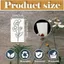 GREA 50 Cái / bộ Xịt Tranh stencils, PET Có Thể Tái Sử Dụng DIY Tranh Stencil Set, Sáng Tạo Có Thể Giặt Được Dòng Hoa Rỗng Nghệ Thuật Treo Tường Giấy Nến Làm Thẻ