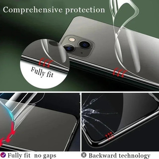 1-3 Chiếc HD Mặt Sau Hydrogel Cho APPle iPhone 15 14 13 Mini Plus Pro Max Điện Thoại Mờ Mềm Phim Bảo Vệ Mặt Sau Cho iPhone15 iPhone14 iPhone13 Phim Bảo Vệ Chống Trầy Xước