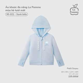 La Pomme SS26.T2.3 Áo khoác đa năng La Pomme mùa hè tươi mát  6m-5y