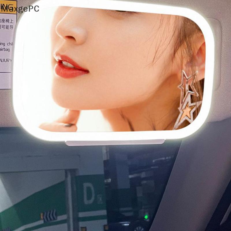 COD LED thắp sáng gương trang điểm cho xe Sun Visor với sạc điền vào ánh sáng