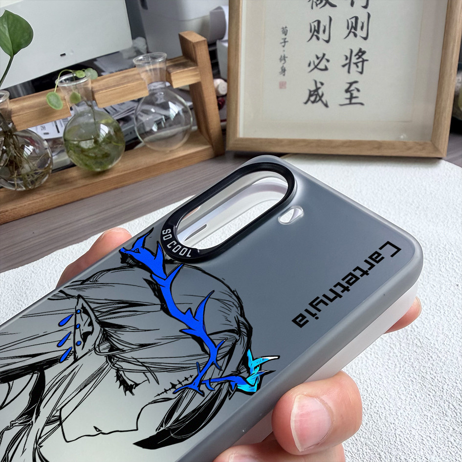 "Sóng Gió" WUWA Cartethysia Micro Matte Ốp Điện Thoại Redmi Turbo 5 Max Turbo 4 Pro Note 15 Pro / 14 / 13 Mi 15T 14T K90 Pro Max Xiaomi 15 14 Vỏ Redmi Siêu Chống Sốc