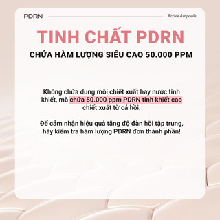 Tinh chất chống lão hoá LEADERS PDRN 5% Active Ampoule, serum cải thiện độ đàn hồi, nâng cơ , nuôi dưỡng da khỏe 30ml