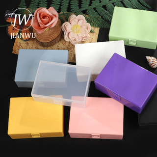 JIANWU Nhiều Màu Sắc Tạp Chí Chất Liệu ATC Thẻ Hộp Bảo Quản Giá Đỡ Sáng Tạo DIY Đồ Dùng Học Sinh Văn Phòng Phẩm