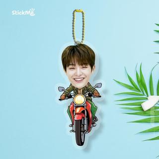 Gantungan Kunci Ganci Keychain Acrylic Kpop TREASURE Teume Idol Korea Series Anti Banting Untuk Tas Kunci Motor Mobil -