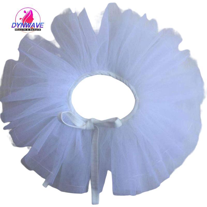 Gothic Tulle Ruffle Cổ Trang Phục Phụ Kiện Khăn Choàng Trang Trí Ve Áo Có Thể Tháo Rời