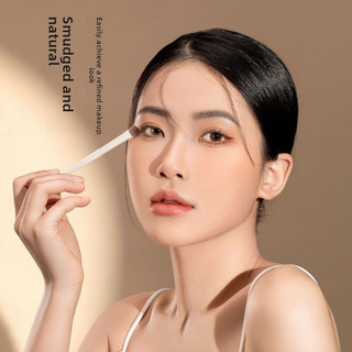 Bộ cọ trang điểm sứ đám mây: cọ phấn mắt hình liềm, cọ kẻ mắt, cọ tán bột
