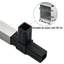 ONE 8 Cái Gói T Phong Cách Đầu Nối Khớp Nhựa Cho Ống Vuông 25 Mm Dễ Dàng Thiết Lập Cho Các Xây Dựng Tạm Thời Hoặc Thường Trực