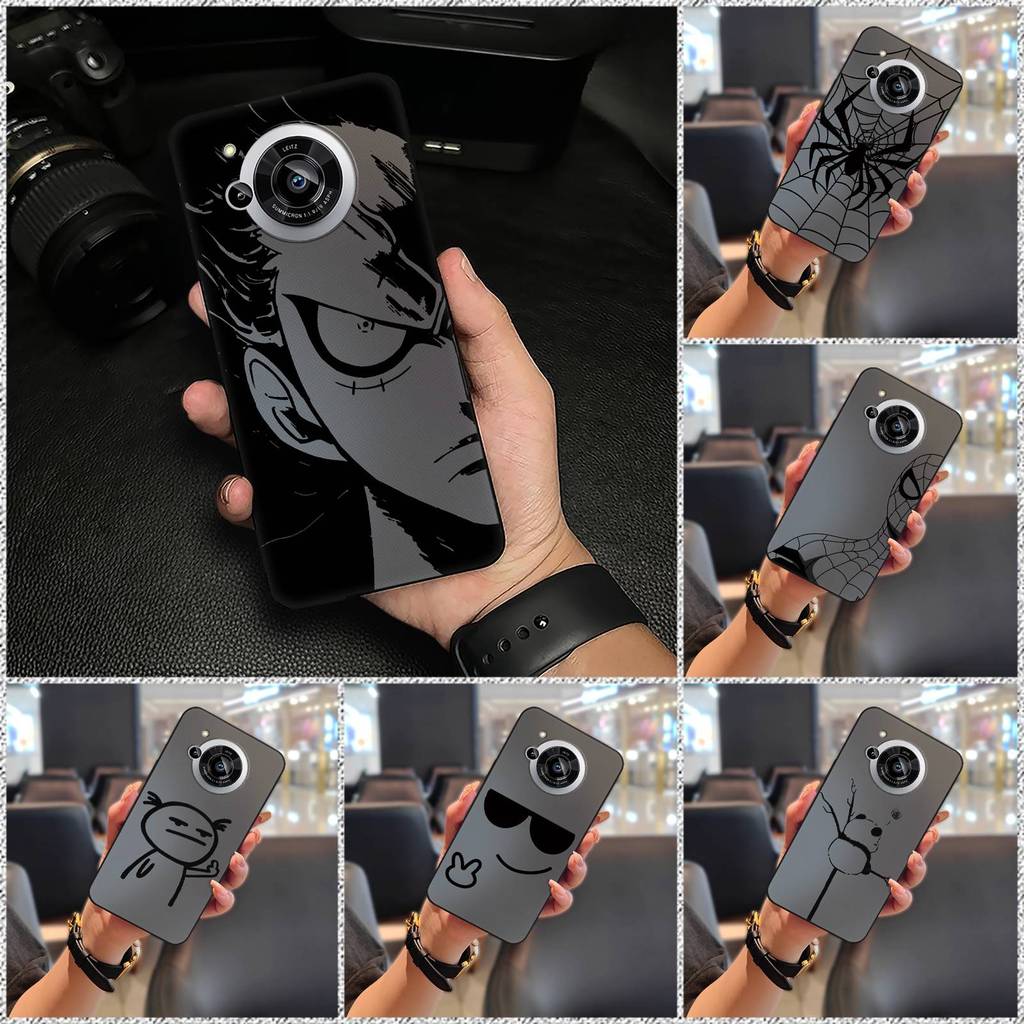 Ốp lưng TPU hoạt hình Graffiti cho Sharp Aquos R7 / SH-52C, bảo vệ toàn diện, chống va đập, chống thấm nước