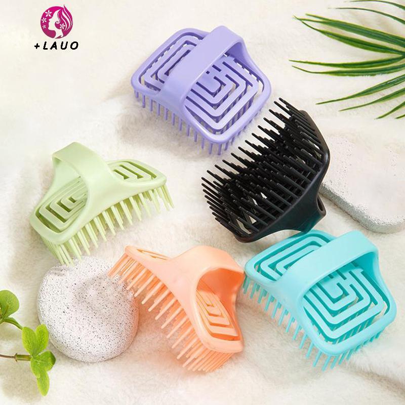 Lược chải da đầu massage Springevenstar, dầu gội chăm sóc tóc, dụng cụ tắm đa năng