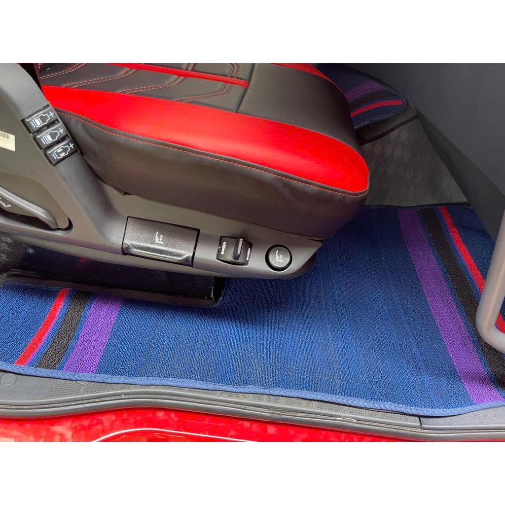 [Xe tải Isuzu] Bộ thảm lót sàn cước cho xe tải Isuzu cắt sẵn và may bo viền chống nước, chống trơn trượt, Nội thất ô tô