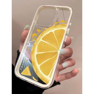 Màu cam tươi Slice cho 16 trường hợp iPhone 17Air 3 trong 1 Bezel 14 13 11Pro